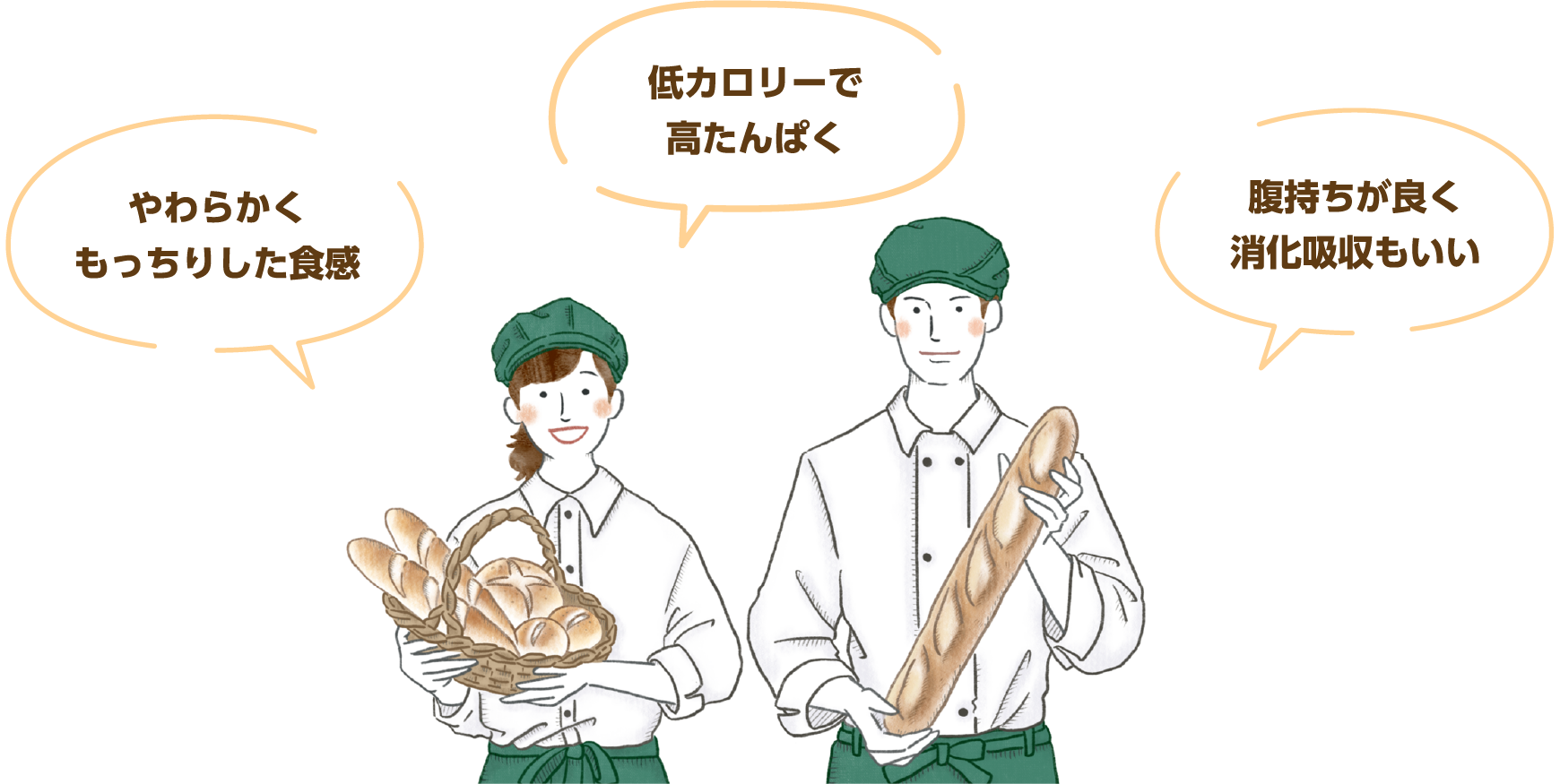 低カロリーで高たんぱく 腹持ちが良く消化吸収もいい やわらかくもっちりした食感